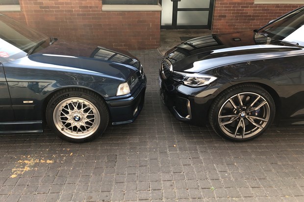 BMW G30 M340i vs BMW E36 328i: Three Decades of Progress