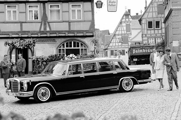 Mercedes 600, an outward sign of success
