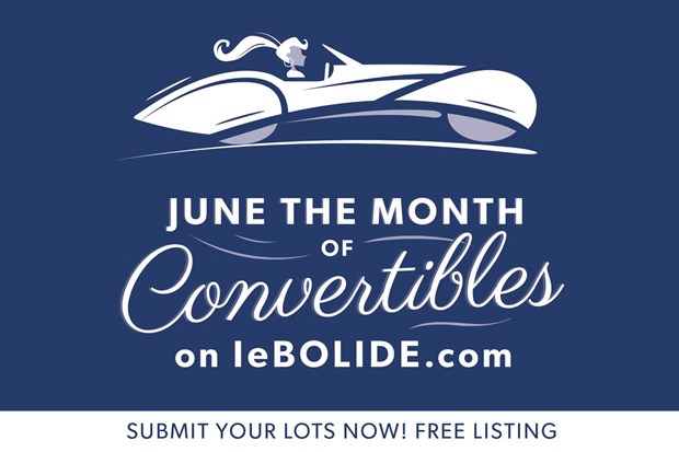 June, the month of the convertible on leBolide.com
