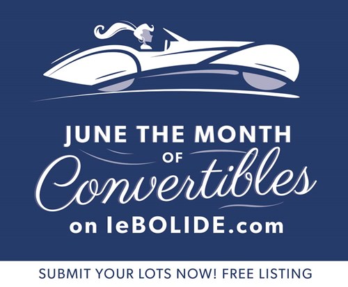 June, the month of the convertible on leBolide.com