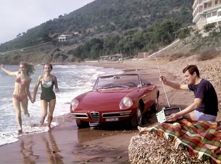 Alfa Romeo Spider, epitome of la dolce vita