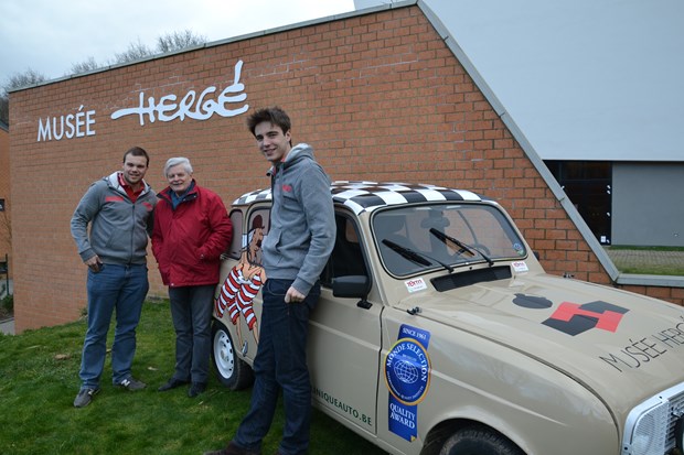 Dupont et Dupond au 4L Trophy