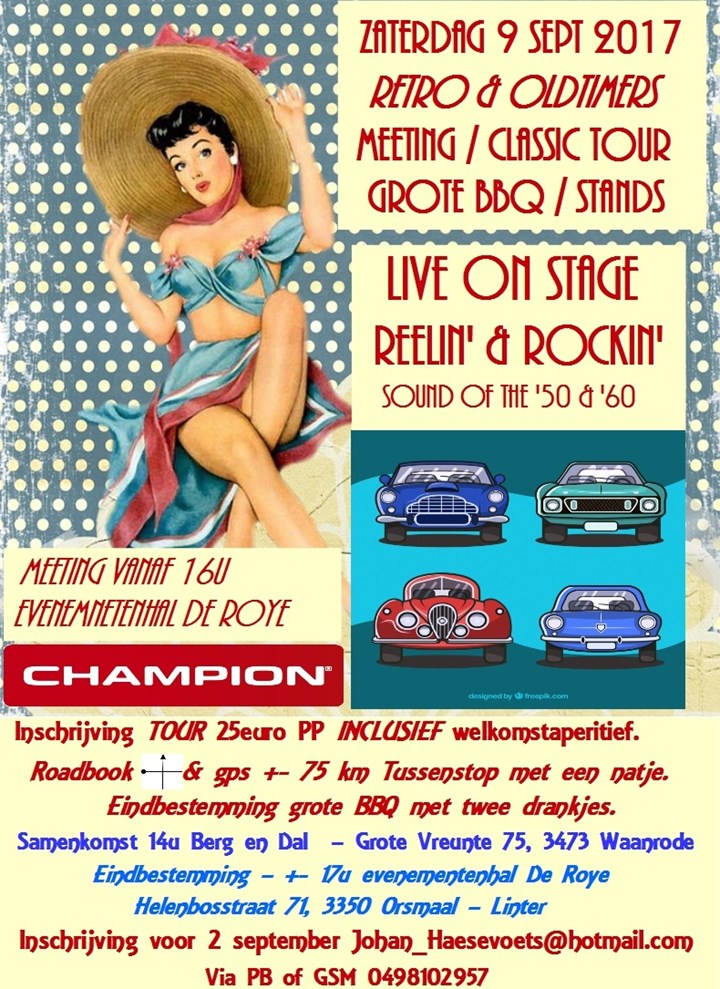 Retro & Oldtimers Meeting & Classic Tour (Waanrode)