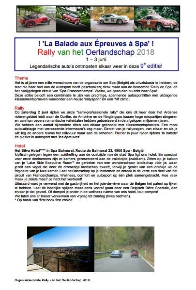 Rally of the Oelandschap