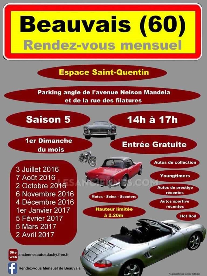 Rendez-vous mensuel de Beauvais