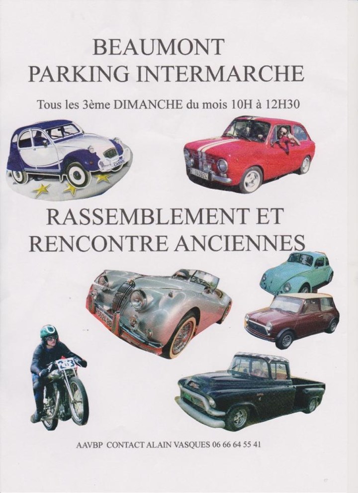 Rassemblement à Beaumont-en-Périgord d' Anciennes (1)