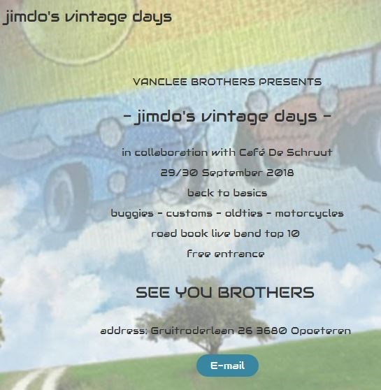 Jimdo's vintage days