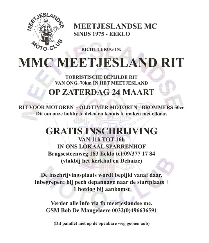 Meetjesland ride (Eeklo)
