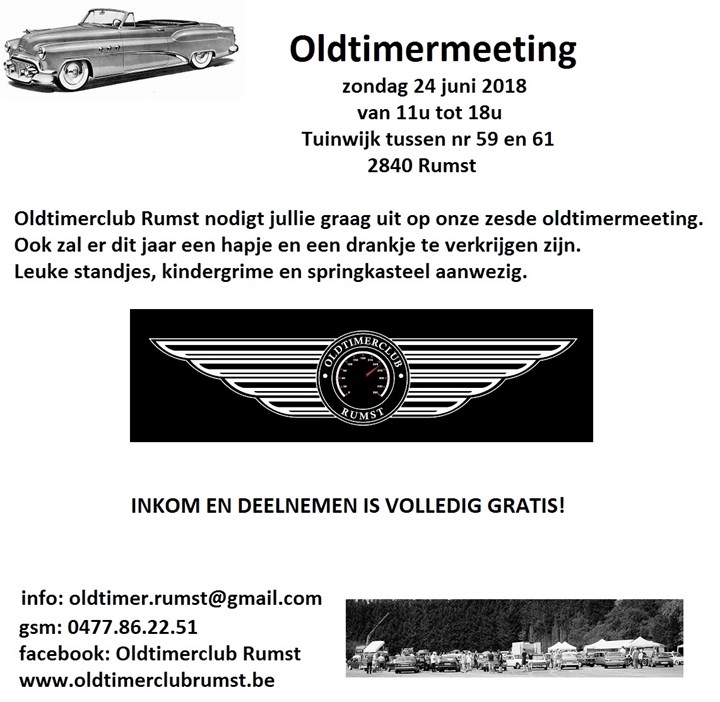 Oldtimer meeting Rumst