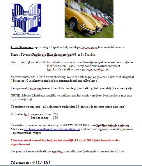 15th Flower Tour (Sint-Truiden)