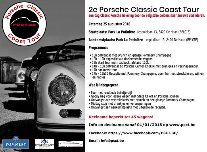 2nd Porsche Classic Coast Tour