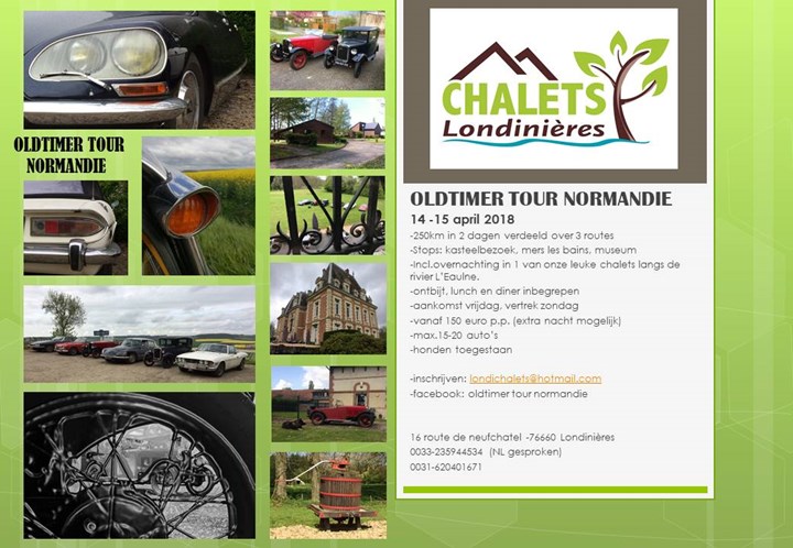 Oldtimer tour Normandy (Londinières)