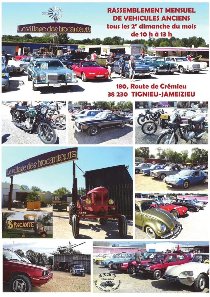 Rassemblement mensuel à TIGNIEU-JAMEYZIEU
