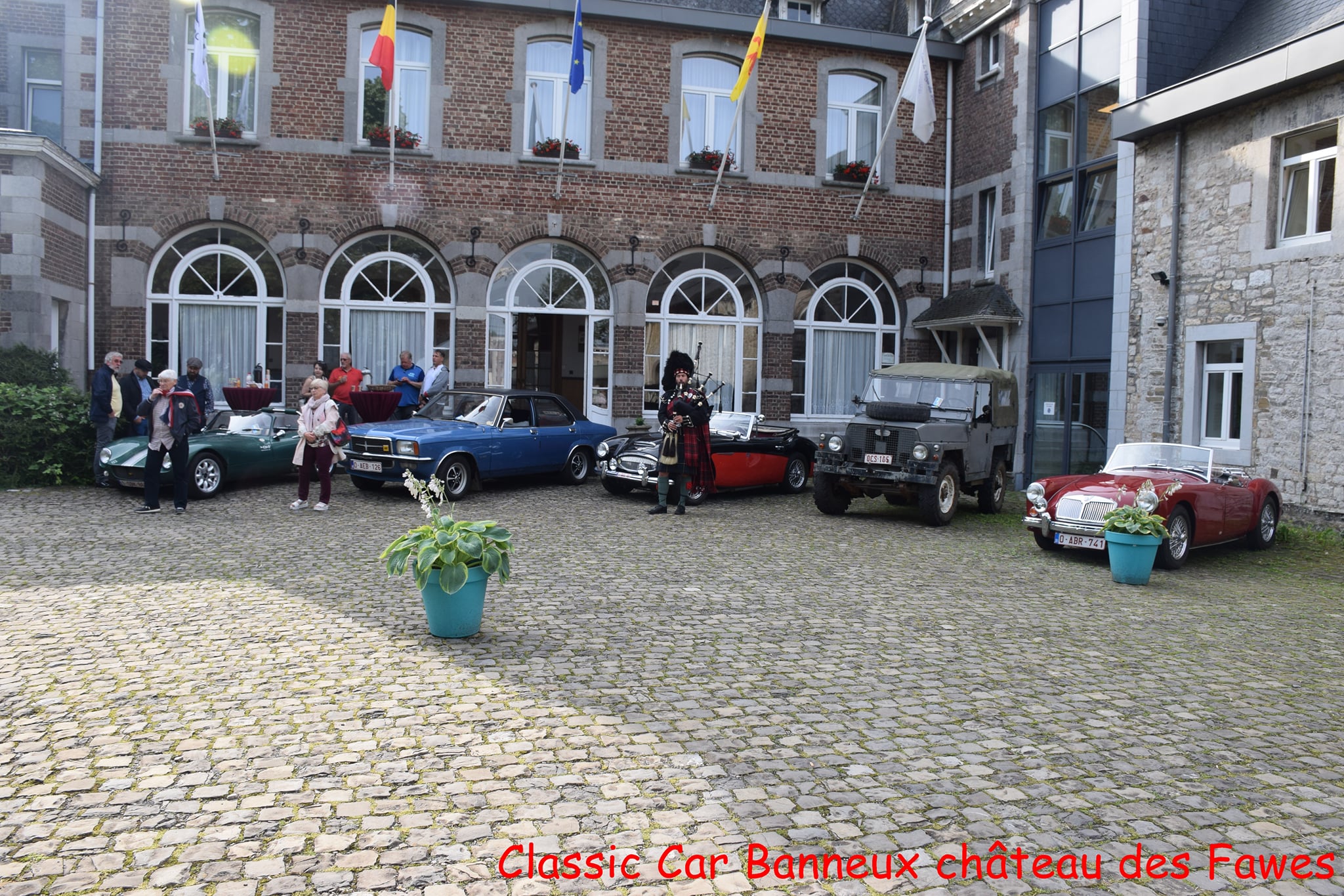 MEMBER STORY - 6ème Balade Classic Car Banneux château des Fawes