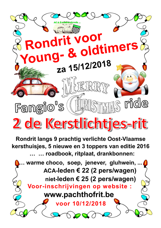 2de Kerstlichtjesrit ACA Denderstreek