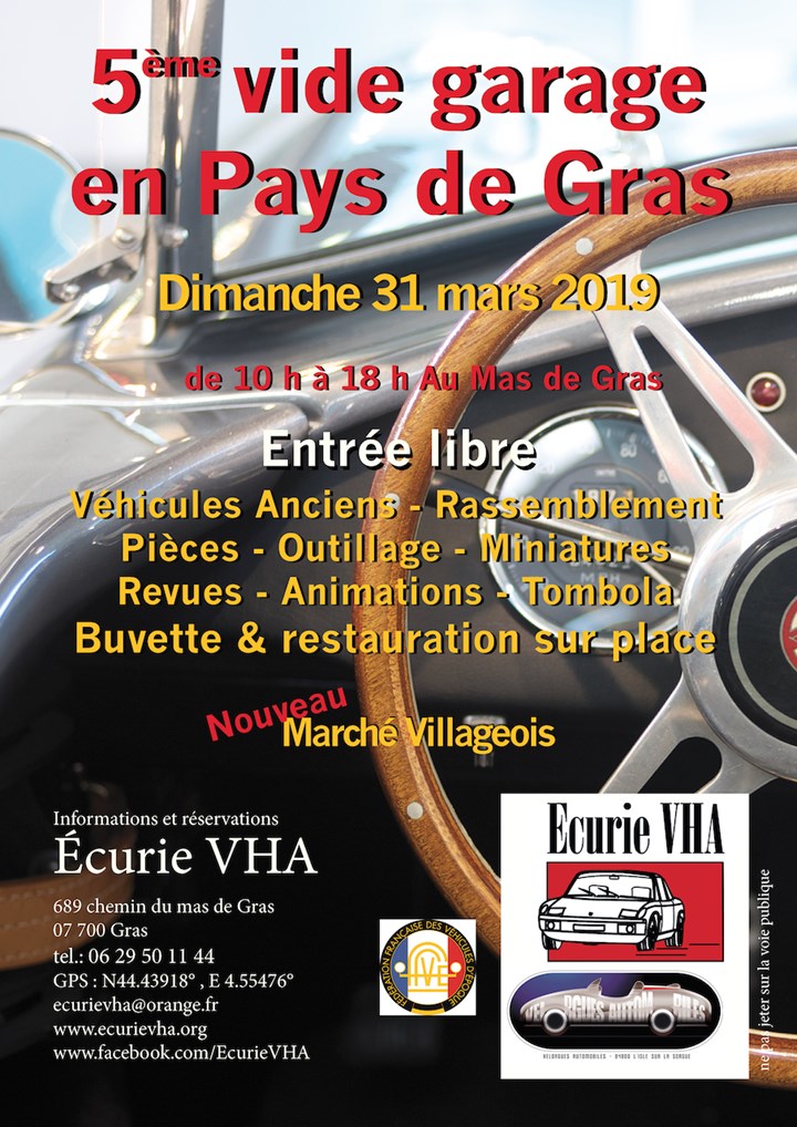 5ème Vide Garage en Pays de Gras