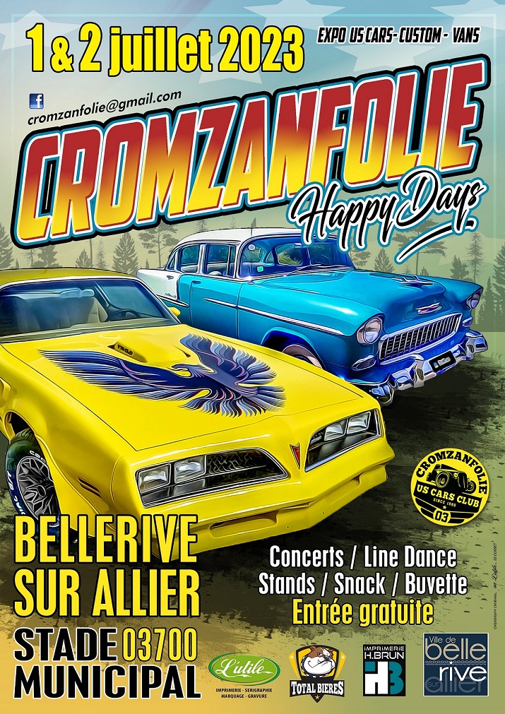 Cromzanfolie Happy Days 2023