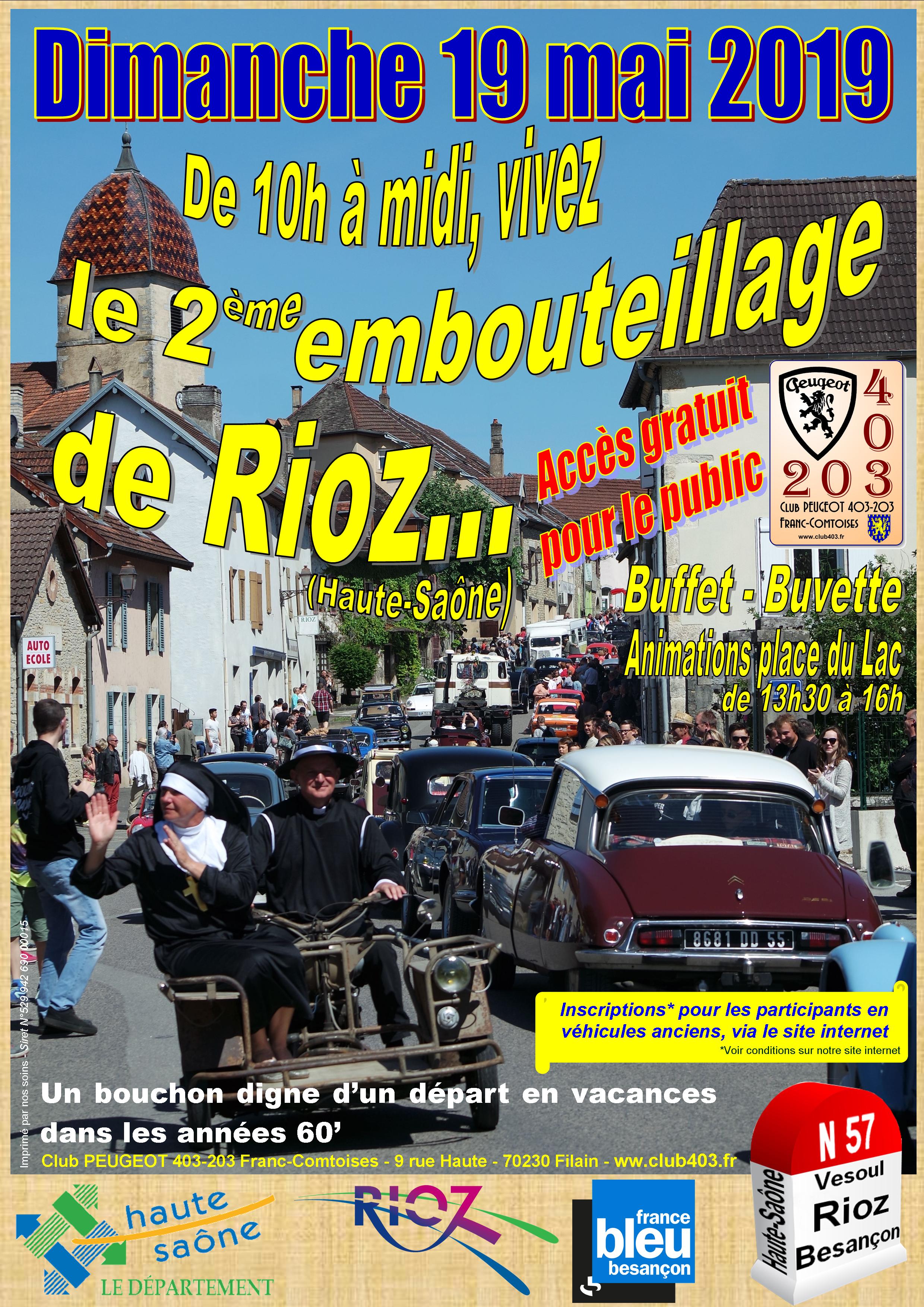 2eme embouteillage festif de Rioz (Bouchon de Rioz)