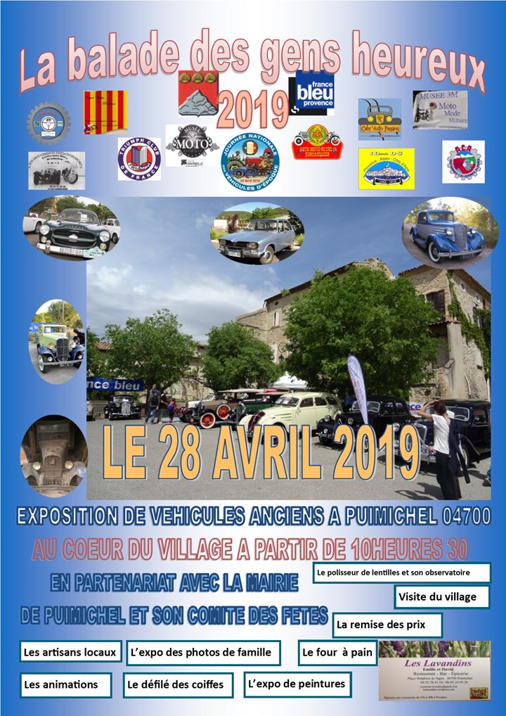 LA BALADE DES GENS HEUREUX 2019