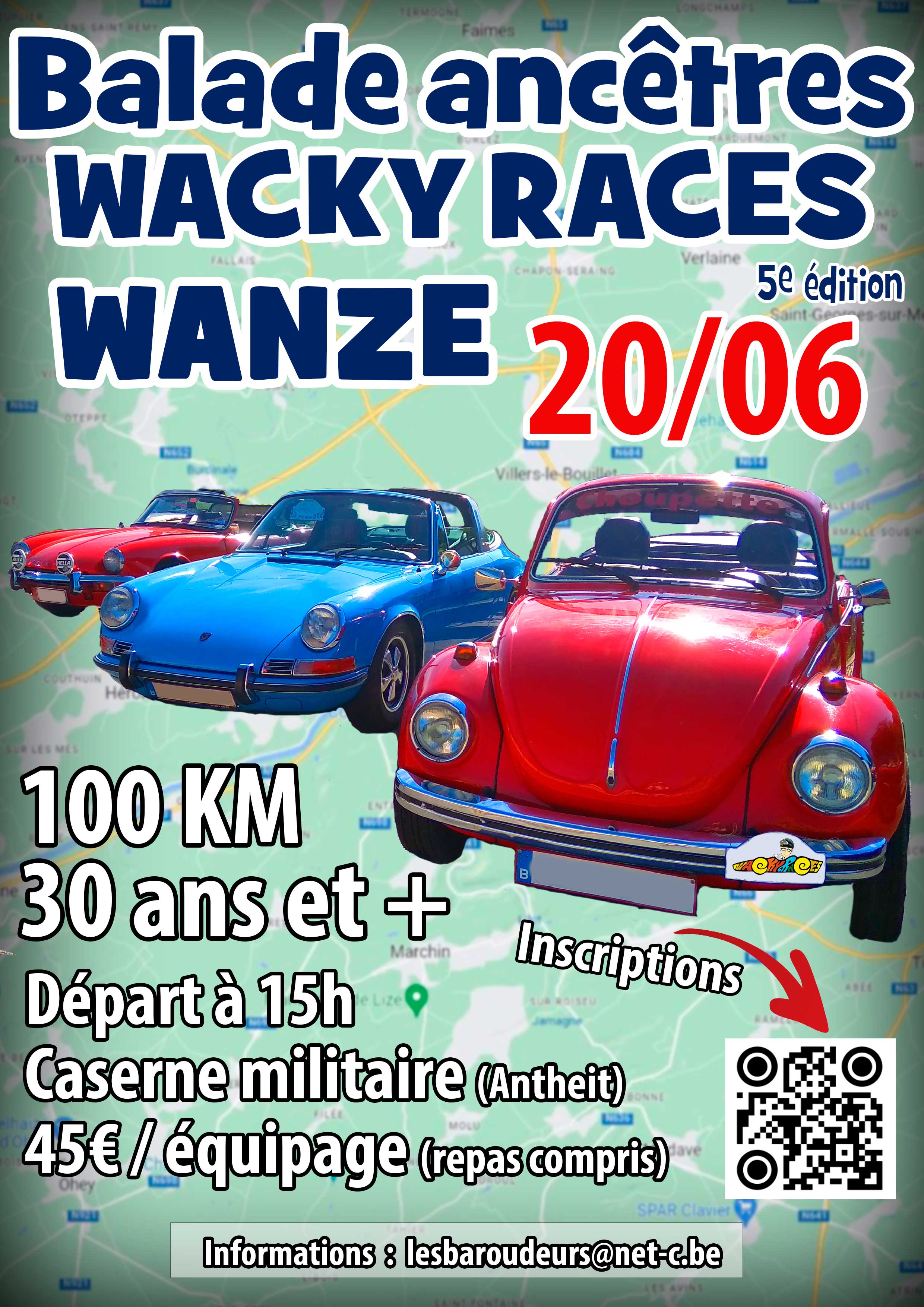5e balade oldtimer Wacky Races (Wanze)