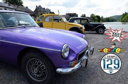 Balade oldtimer Wacky Races : Road to Scotland