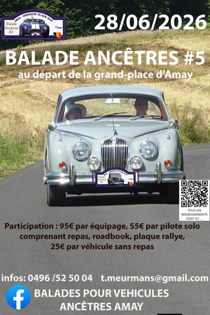 Balade pour véhicules ancêtres Amay#5