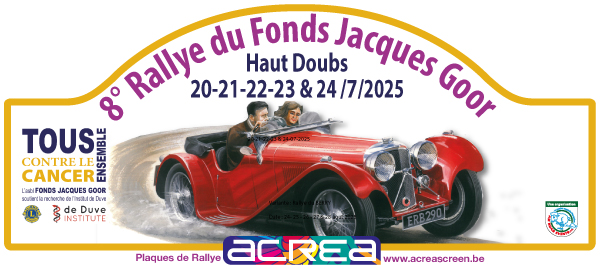 rallye du Haut Doubs - Fonds Jacques Goor