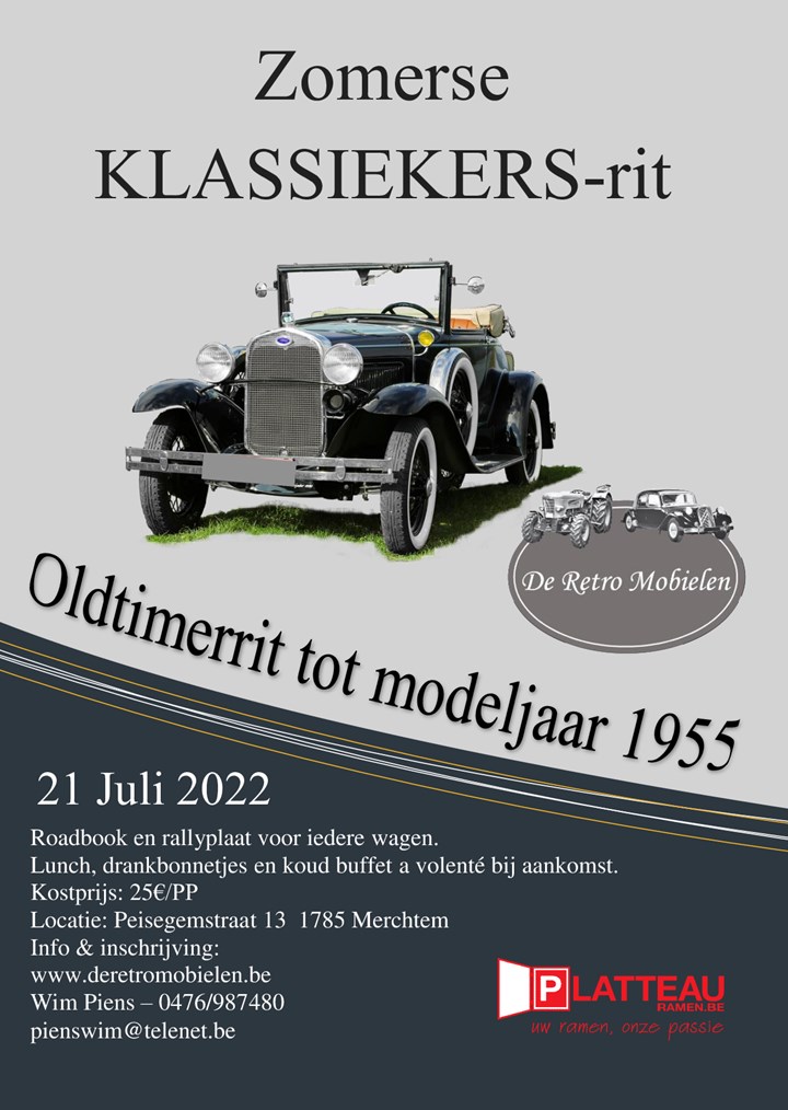 Zomerse KLASSIEKERS rit pre 1955