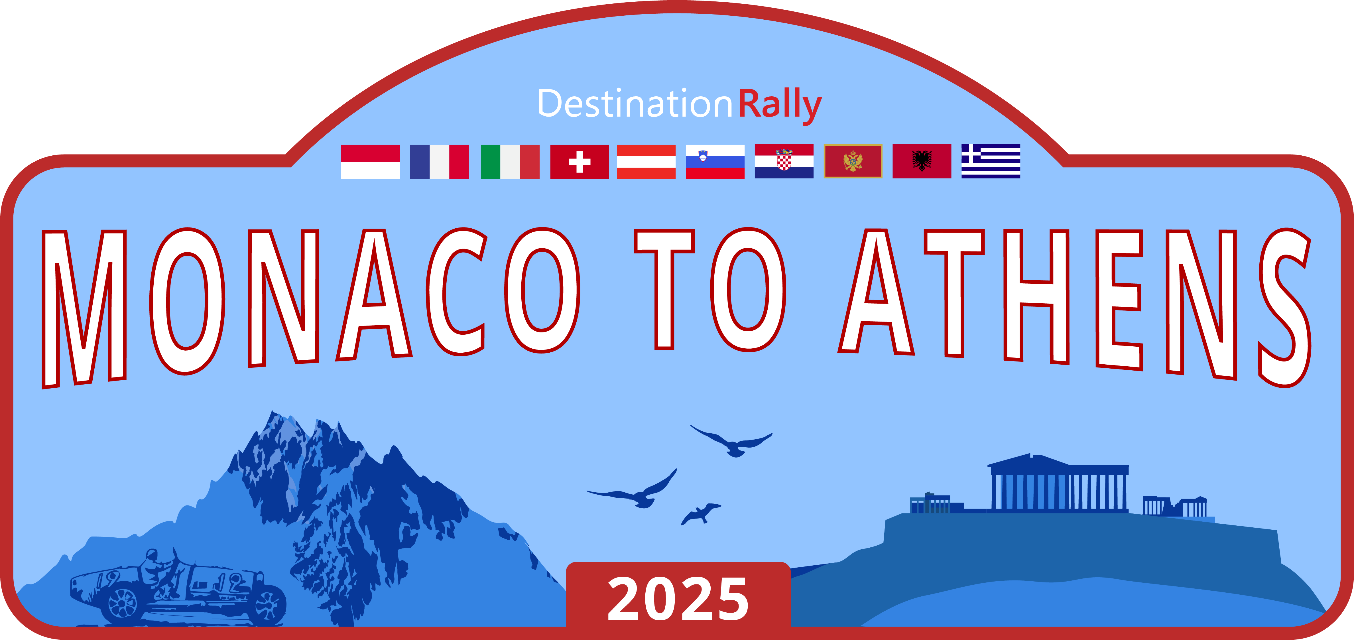 Monaco to Athens - The Alpine Trail