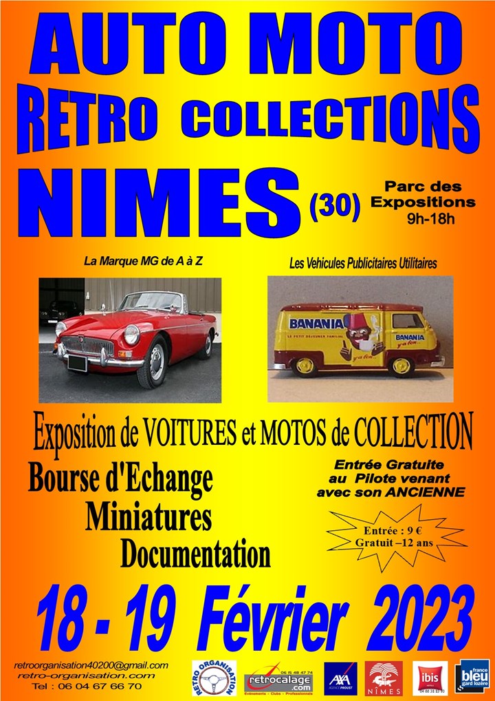 24 Salon auto moto retro de Nîmes