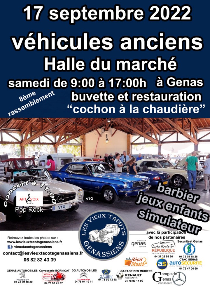 Les Vieux Tacots font leur show à Genas