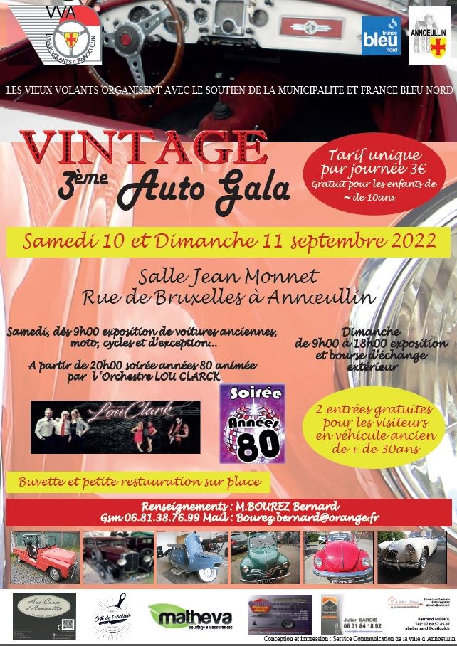 3ème VINTAGE AUTO GALA