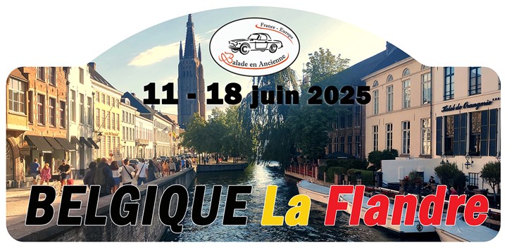 Rallye touristique Belgique La Flandre