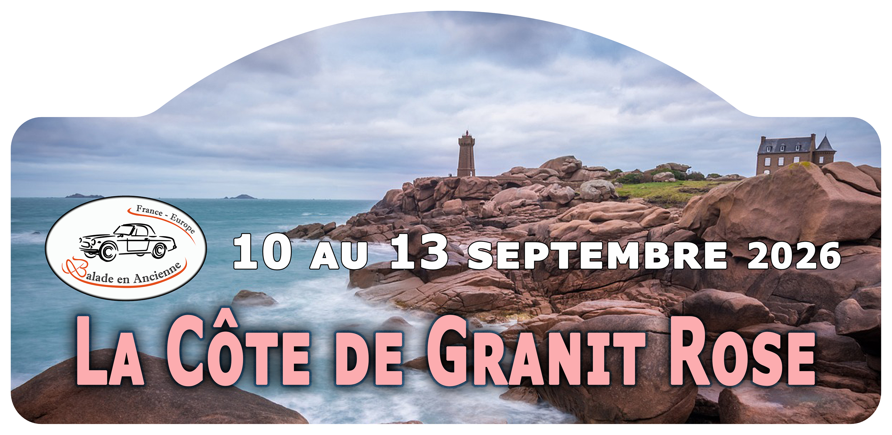 rallye touristique sur la Côte de Granit Rose