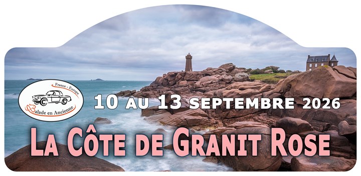 rallye touristique sur la Côte de Granit Rose