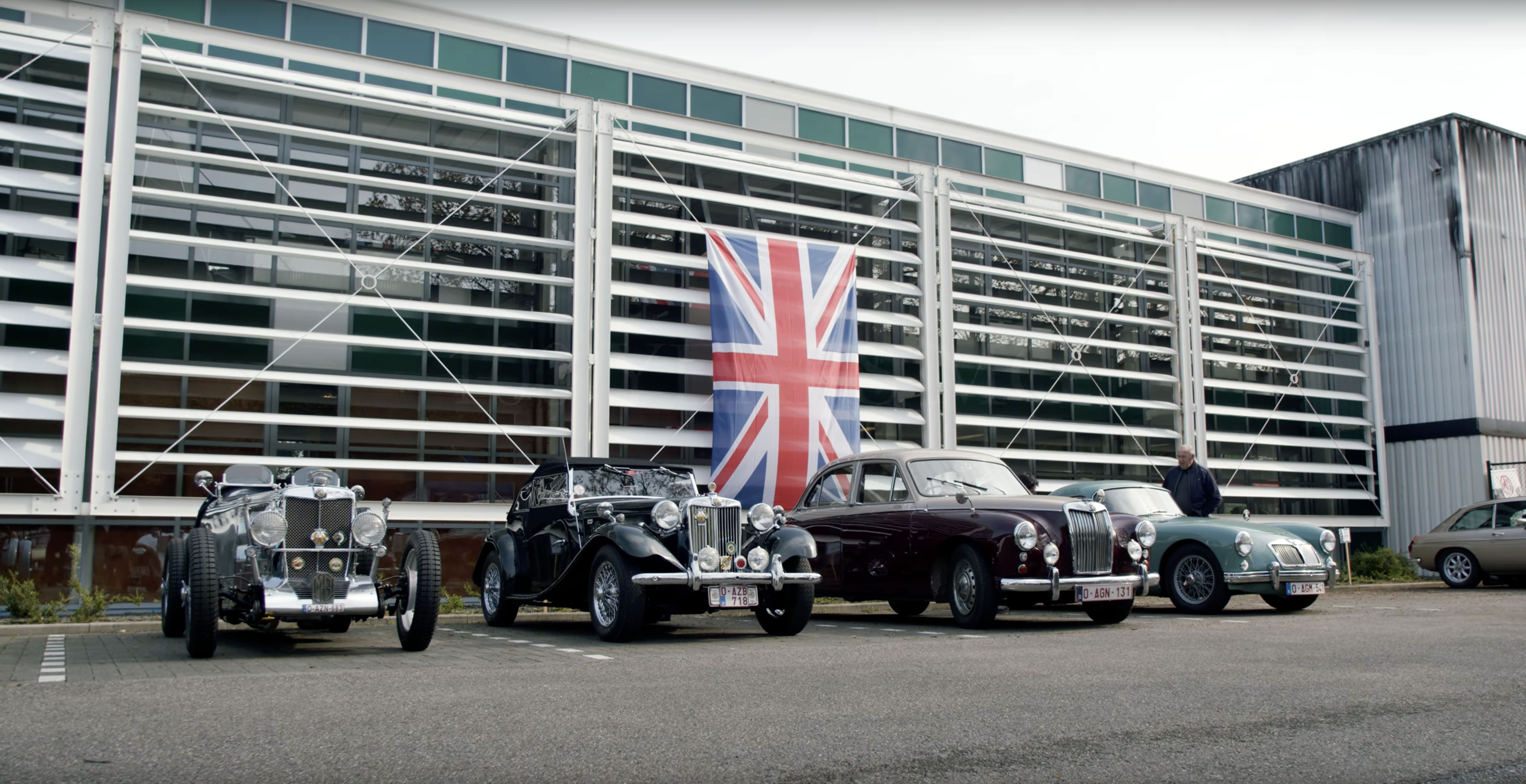 100 jaar MG op open dag Anglo Parts