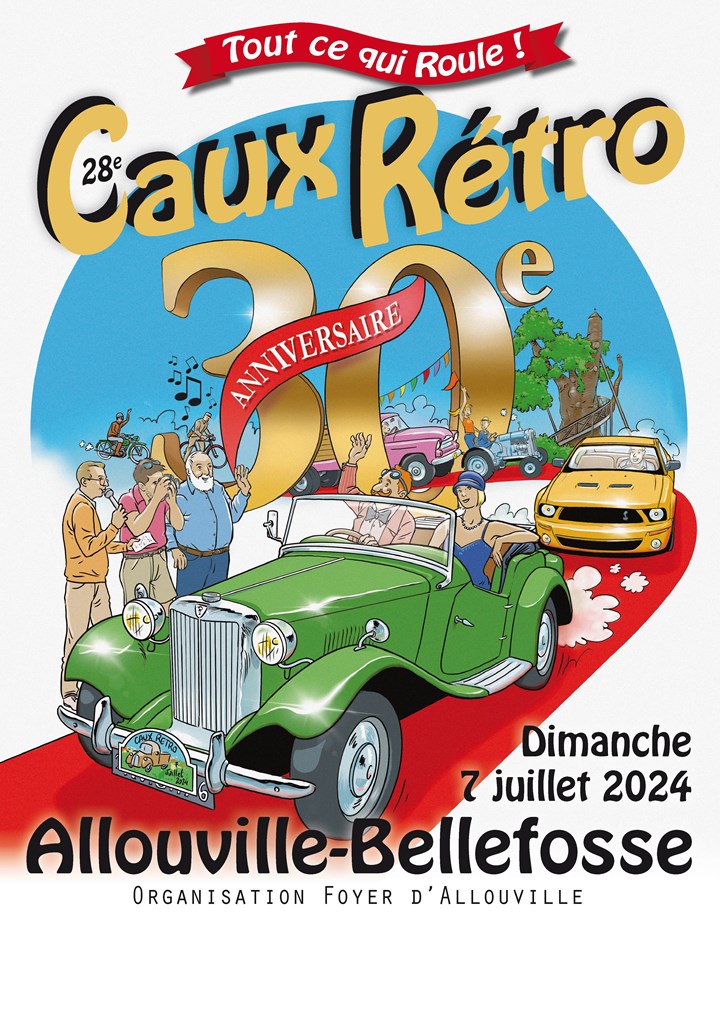 CAUX RETRO, Tout ce qui roule