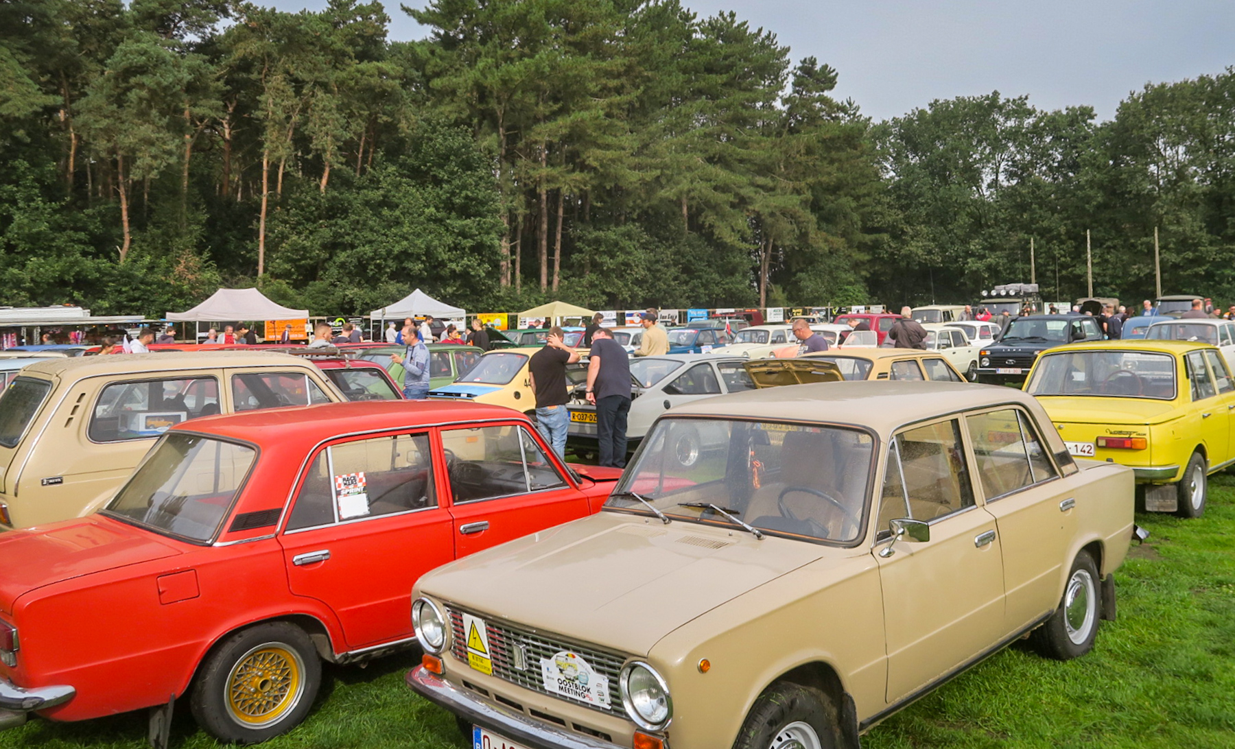 Over 130 East-Bloc vehicles meet in Kasterlee (BE)