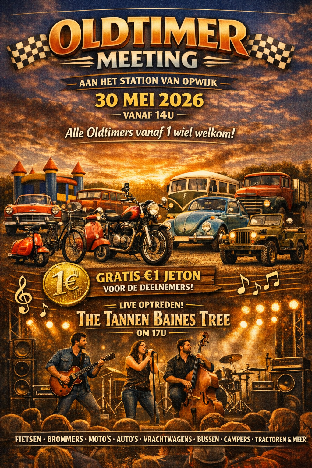 Oldtimermeeting Passion and Cars Opwijk mei 2026