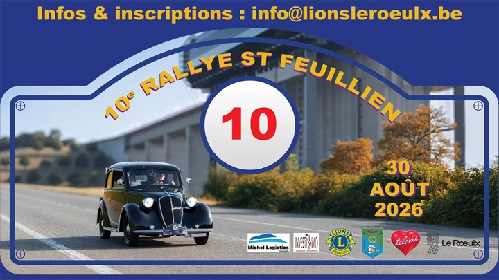 10ème Rallye Saint-Feuillien