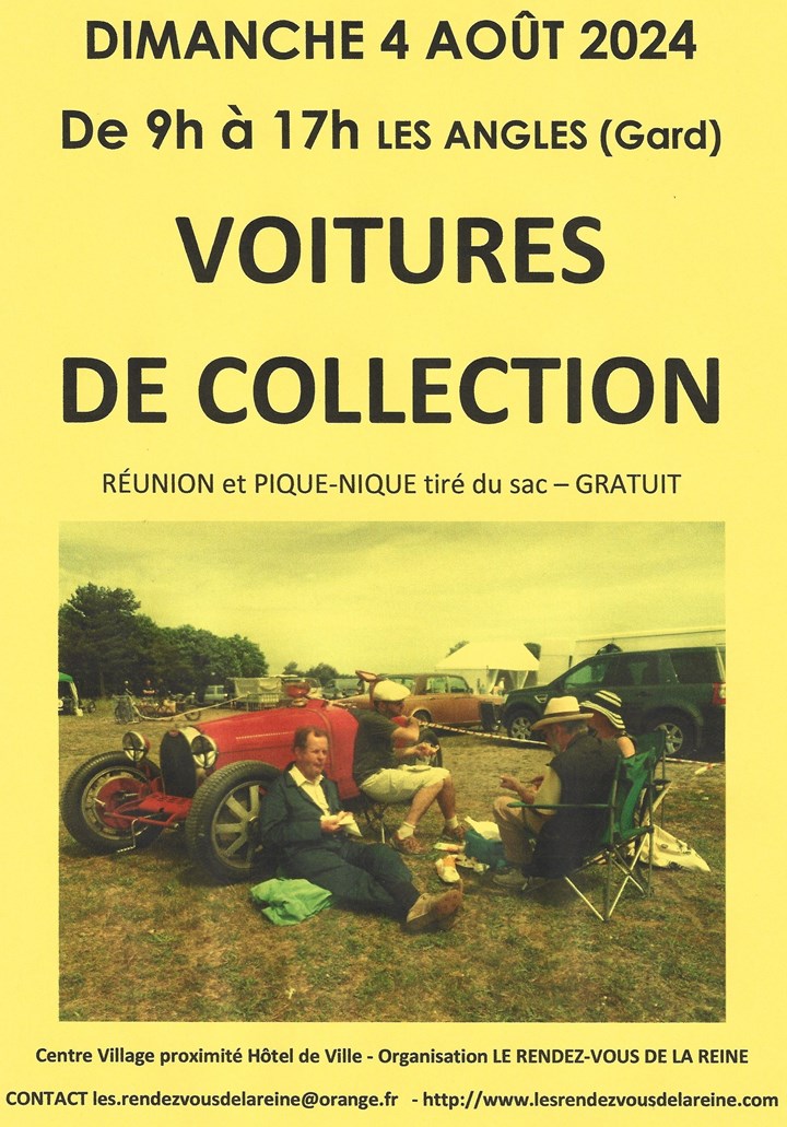 VOITURE DE COLLECTION LES ANGLES (30-Gard)