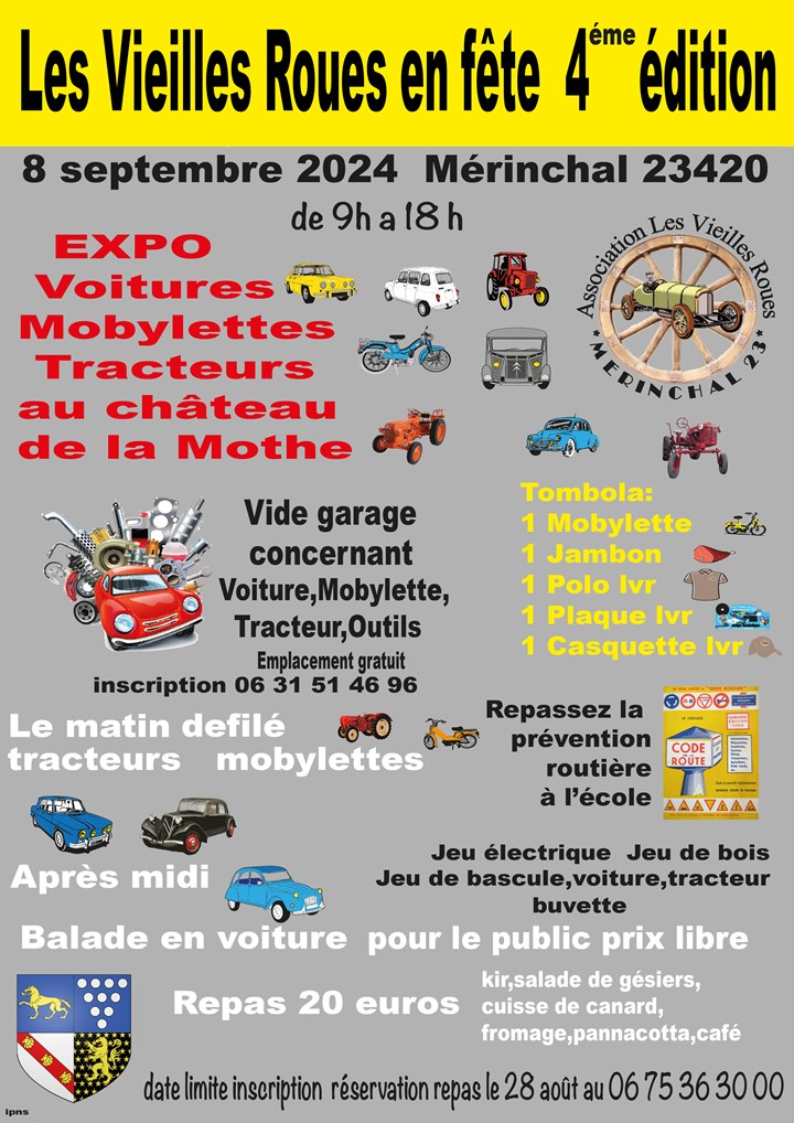 Les Vieilles Roues en fête  4ème édition