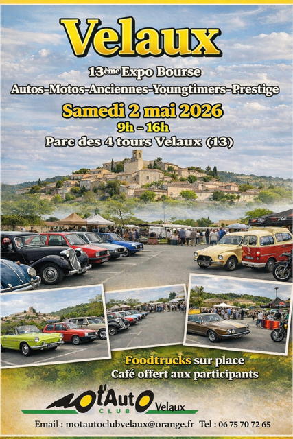 13 ieme Expo-Bourse Motauto Club Velaux
