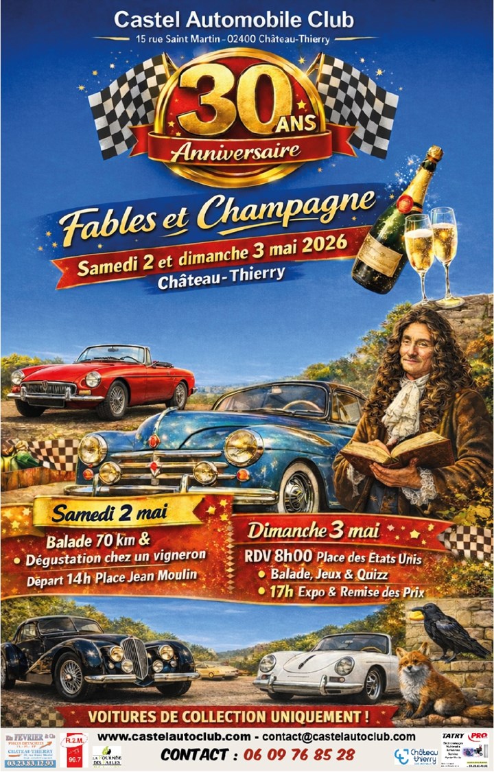Fables et Champagne 2026 - 30e Anniversaire !