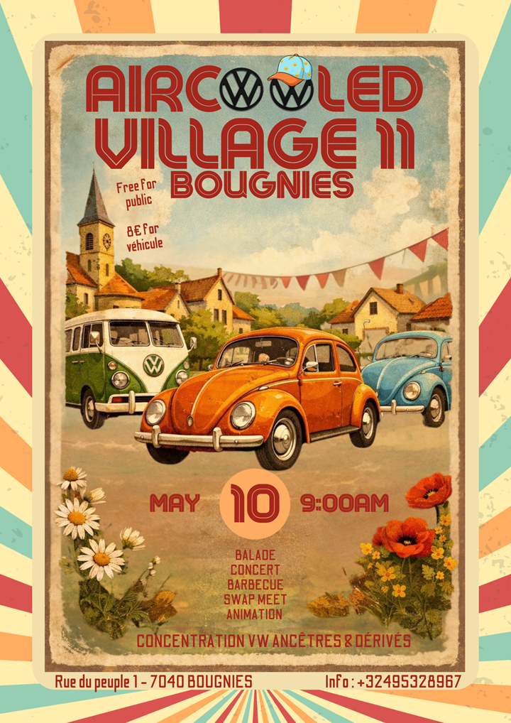Aircooled Village Bougnies 2026