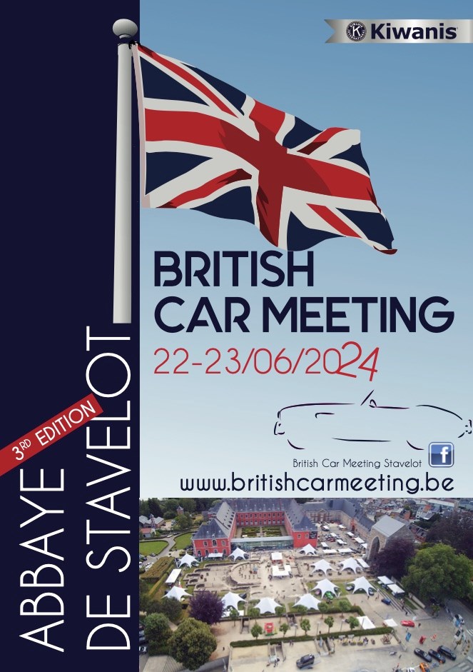 BRITISH CAR MEETING DE STAVELOT