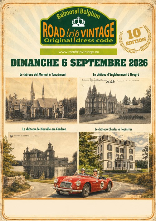 BALMORAL ROAD TRIP VINTAGE 10ème anniversaire