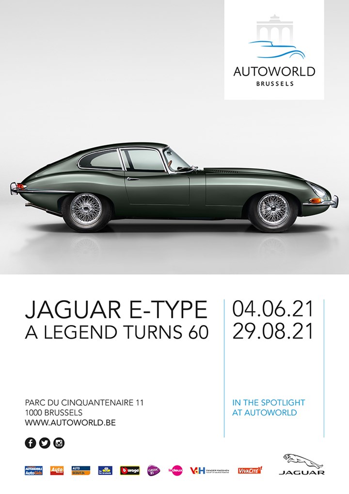 Jaguar E-type, a Legend turns 60 @Autoworld