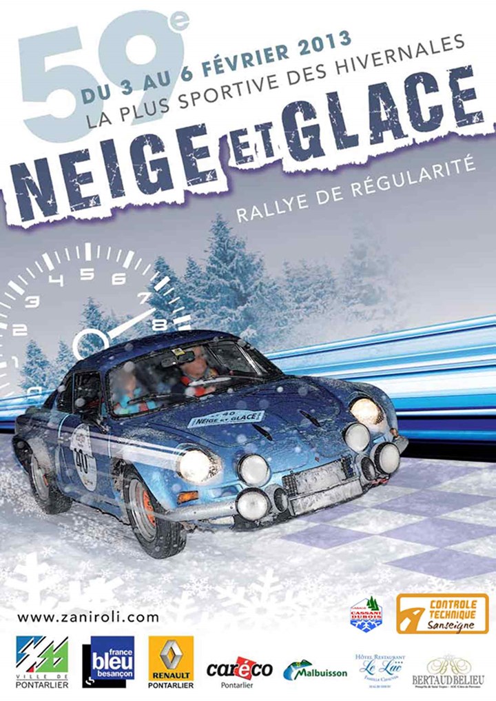 59ème éditon du Rallye Neige et Glace