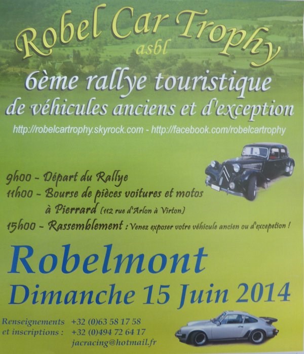 Robel Car trophy, ASBL